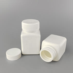 Botella de Plástico de 5080 ml y Envase de Polvo de Cápsulas Opacas Blancas de 100 g, Botellas Pequeñas para Medicamentos y Suplementos para la Salud - Product Image 2