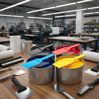Fournisseur direct d'usine : Encre offset à base de solvant pour impression rapide, couleurs CMYK précises et durables