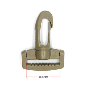 <b>Plastic</b> Rotating <b>Hook</b> 38.5Mm 360 Degree Bag Accessory Outdoor Backpack <b>Hook</b> - Product Image 1