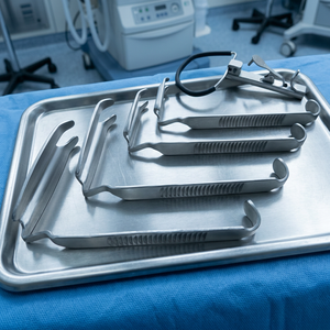 Pince manuelle McIvor pour écartement de la bouche, en acier inoxydable, certifiée CE, instrument chirurgical de classe I, usage hospitalier - Product Image 2