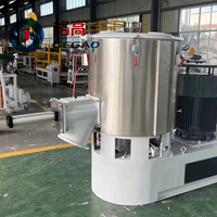 Certification de qualité Nouvelle conception GEGAO 500L Mélangeur d'extrusion de chauffage à grande vitesse Machine pour granulés de plastique