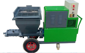 Alçı, havasız boya, macun ve harç inşaat makineleri için Ideal yüksek basınçlı otomatik püskürtme pompası - Product Image 4