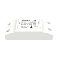 Interrupteur intelligent WiFi Sonoff RF R2, commande à distance pour maison intelligente, minuterie, interrupteur DIY avec récepteur RF 433 MHz via Ewelink, compatible avec Alexa