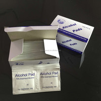 Tampons d'alcool stériles jetables non tissés pour le maquillage permanent, le façonnage des sourcils et le nettoyage des marqueurs de microblading