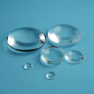 Custom High Quality Diameter 80Mm 127Mm 250Mm Spherical K9 Optical Uncoated Glass Plano Convex Lens For Big Magnifying