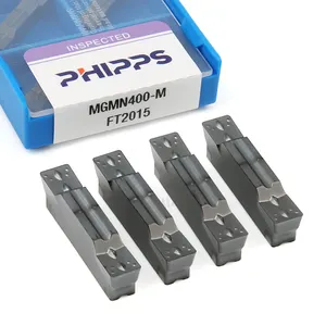 PHIPPS best selling alta resistência ao desgaste 500 250 200 400 cnc grooving inserção MGMN MGMN150 MGMN600 MGMN300 MGMN500 inserir
