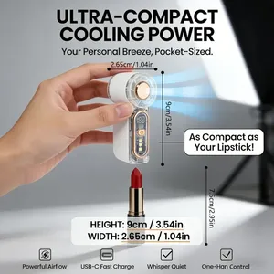 Ultra-Long Battery Hot Sale Outdoor Water <b>Cooled</b> <b>Usb</b> Charging Handheld Folding Desktop Humidification Spray Fan - Product Image 6