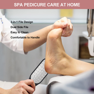Dụng Cụ Chà Chân <span class=keywords><strong>3</strong></span> Trong <span class=keywords><strong>1</strong></span> Chuyên Nghiệp Dụng Cụ Loại Bỏ Vết Chai Móng Chân Dụng Cụ Chà Chân Bằng Thép Không Gỉ Kèm Dũa Mini - Product Image 2