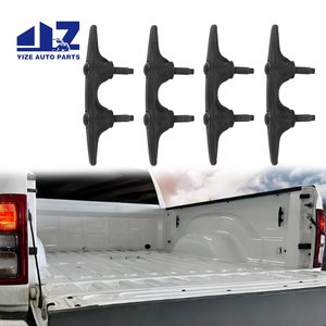 4-teiliges Set LKW-Ladeflächenhaken mit Schrauben, kompatibel mit Dodge Ram 2500 2002-2008 2019-2020 Neuer Karosseriestil 55276735AB - Product Image 2