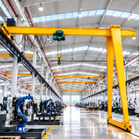 Pont roulant monopoutre de 15 tonnes avec palan électrique pour usine de machinerie
