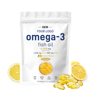 Suplemen <span class=keywords><strong>Omega</strong></span> <span class=keywords><strong>3</strong></span> Gmp Factory 1000mg <span class=keywords><strong>OMEGA</strong></span> <span class=keywords><strong>3</strong></span> Minyak Ikan Kapsul Softgel Grosir Tersedia Oem Dom - Product Image 1