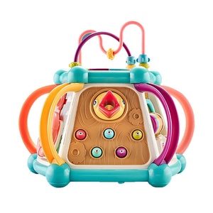 Đồ chơi trống nhạc điện tử hình thú hoạt hình bằng nhựa phát sáng cho trẻ nhỏ sơ sinh trẻ em - Product Image 2