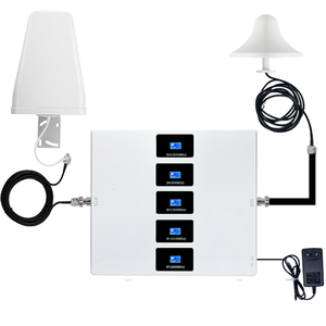 Signals mith 5 Band <span class=keywords><strong>Signal</strong></span> Booster Repeater 800/900/1800/2100/2600Mhz Mobile Network Booster Gsm <span class=keywords><strong>Signal</strong></span> Booster für Farm Hotel - Product Image 1