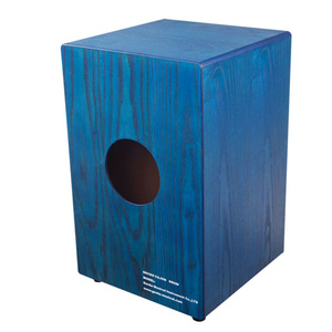 Tambour cajon <span class=keywords><strong>GECKO</strong></span> CL20L <span class=keywords><strong>prix</strong></span> de gros tambour à main instrument de musique à percussion <span class=keywords><strong>bleu</strong></span> Cajon en bois de frêne Tambour à claquer avec ficelle en acier - Product Image 3