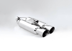 Punte di scarico marmitta di scarico tubi di coda Mute assorbe il suono acciaio inossidabile la dimensione argento può essere personalizzata W211 2 anni - Product Image 6