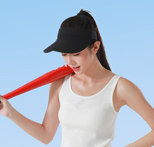 Visières de sport Syh1612 pour femmes et hommes, chapeau de <span class=keywords><strong>soleil</strong></span> à large bord, casquette de plage, protection UV, sport de plein air, golf, chapeau pliable d'été - Product Image 6
