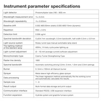 Nouvelle arrivée spectrophotomètre d'absorption atomique spectrophotomètre d'analyse de laboratoire