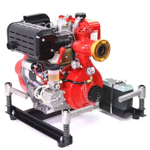 13hp diesel engine portable fire fighting water pump for fire boat