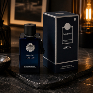 Aikun 2000 ML Large Blue Glass <b>Reed</b> <b>Diffuser</b> Set <b>for</b> Hotel Home Fragrance Boutique Gift Box Wholesale Custom Scent Supply - Product Image 1