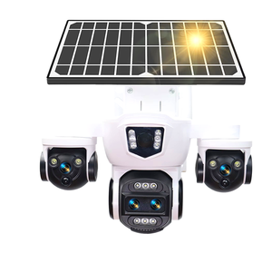 Caméras de <span class=keywords><strong>surveillance</strong></span> CCTV solaires Wi-Fi pour l'extérieur, caméra IP sans fil avec carte SIM pour la sécurité à domicile et au bureau - Product Image 1