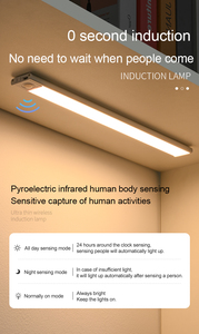 Luce LED Ricaricabile All'ingrosso con Sensore di Movimento a Batteria e Telecomando, Montaggio a Parete, Argento, per Armadi, Garanzia 3 Anni - Product Image 3