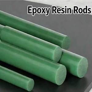 Yalıtım Dayanımlı Yüksek Sıcaklık Şeffaf Yeşil Epoksi Fiberglas Çubuklar Özel Uygulamalar İçin Bükme Kesme Hizmetleri - Product Image 4