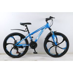 Vélo de montagne Fashion Bicycle 21 vitesses, freins à disque, roues en alliage intégrées <span class=keywords><strong>24</strong></span>''/26'', fourche à suspension intégrale - Product Image 1