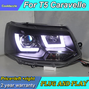 Per <span class=keywords><strong>Volkswagen</strong></span> <span class=keywords><strong>T5</strong></span> Caravelle Multivan LED faro nero alloggiamento 2011-2014 anno JY - Product Image 4