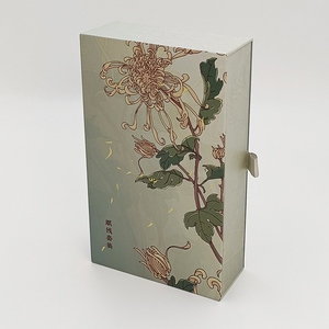 Wholesale Custom Rigid Cardboard Jewelry Packaging <b>Box</b> with Embossing and Sponge Lining Recyclable Drawer Sliding <b>Gift</b> <b>Box</b> - Product Image 6