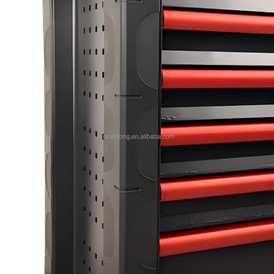 Armoire de rangement d'outils <span class=keywords><strong>en</strong></span> acier et <span class=keywords><strong>en</strong></span> fer robuste avec plateau <span class=keywords><strong>en</strong></span> <span class=keywords><strong>bois</strong></span> pour ateliers, ODM OEM pris <span class=keywords><strong>en</strong></span> charge, coffre à outils - Product Image 6