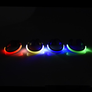 Golfein Led Shoe Clip <b>Light</b> Rechargeable Touch Control Rubber <b>Night</b> Running Bike <b>Light</b> - Product Image 3