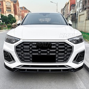 Car Front Bumper Spoiler Lip Diffuser Splitter Modification Part For Audi Q5 FY <b>Sline</b> Late Stage 2020-2024 Car Accessories - Product Image 5