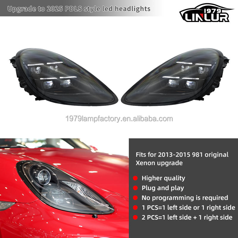 For 981 original xenon lights with AFS upgrade