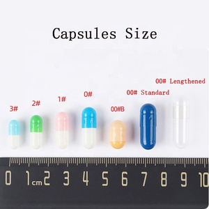 Hot bán 100% tinh khiết tự nhiên màu xanh lá cây màu rỗng viên nang cứng HPMC thực vật viên nang - Product Image 2