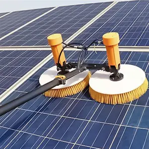 Cepillo Limpieza Para Lavar Paneles Panel Solares Robot De Nettoyage Pour Panneau Solaire