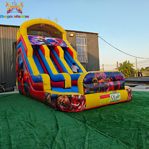 2026 Más Vendido Castillo Hinchable Comercial Rosa Temática <span class=keywords><strong>Frozen</strong></span>, Venta al por Mayor de Hinchables con Tobogán de Agua - Product Image 1