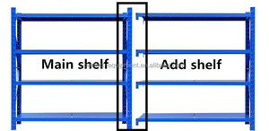 Trung Quốc Nhà Sản Xuất Công Nghiệp Kim Loại Lưu Trữ Hệ Thống Kệ Hàng Hóa Kệ Heavy Duty Thép <span class=keywords><strong>Rack</strong></span> Cho Kho - Product Image 5