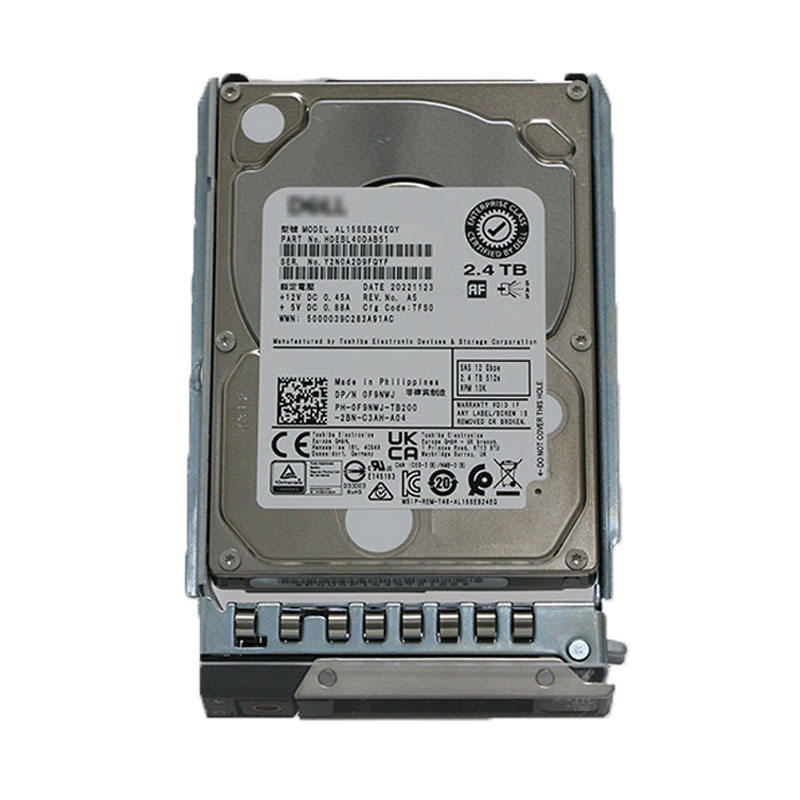 For Dell In Stock Server 2.4t Hdd Sas 2.5 10k Hard Disk Hard Drive 2.4tb