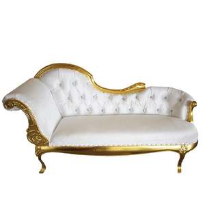 Rojo de réplica venta Set Spa boda antiguo Guangzhou tela de Metal moderno de madera Trono Blanco sofá silla - Product Image 4