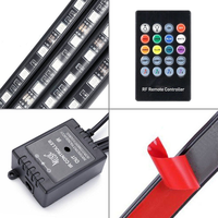Bandes lumineuses flexibles pour châssis de voiture 12v, lumières LED RGB pour voiture, éclairage décoratif d'ambiance, système d'éclairage sous le châssis de voiture, accessoires