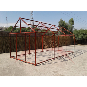 Tente en toile à armature en acier en gros, tissu hydrofuge 650 GSM, ouverture automatique rapide quatre saisons pour usage commercial en extérieur - Product Image 1