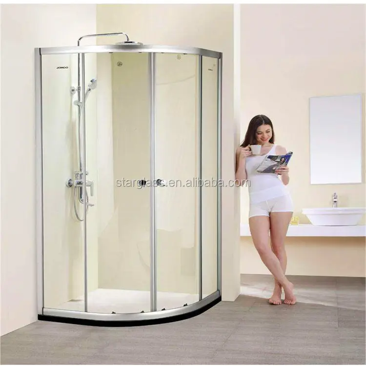 Fabrika doğrudan satış alüminyum duş odası sürgülü duşakabin temperli cam duş kabini