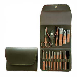 Kit de manucure professionnel 16 en 1, ensemble de coupe-ongles en acier inoxydable, pour pédicure, toilettage - Product Image 5