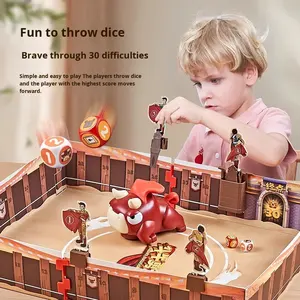 Juego <span class=keywords><strong>de</strong></span> Mesa <span class=keywords><strong>de</strong></span> Toreo, Juego <span class=keywords><strong>de</strong></span> Mesa <span class=keywords><strong>de</strong></span> Juguete para Niños, Clase <span class=keywords><strong>de</strong></span> Rompecabezas, Mesa <span class=keywords><strong>de</strong></span> Batalla para Dos Personas, Juego Interactivo para Padres e Hijos - Product Image 2