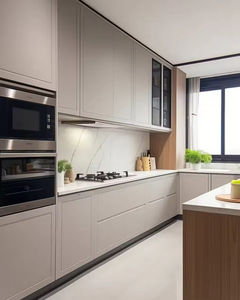 Gabinetes de Cocina Modulares Modernos de Lujo Personalizados con Organización Práctica y 5 Años de Garantía - Product Image 6