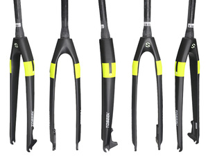 TOSEEK Carbon Fiber Mountain Bike <span class=keywords><strong>Fork</strong></span> Côn Cứng Nhắc Xe Đạp Ngã Ba Mtb <span class=keywords><strong>26</strong></span> 27.5 29 ER Inch UD Đen Bicicleta Bộ Phận Đen Đỏ - Product Image 4