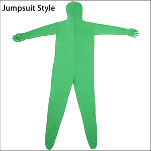 Combinaison pour photographie à écran bleu/vert, combinaison à effet Invisible extensible, vêtements pour la photographie et le tir de fond vidéo - Product Image 5