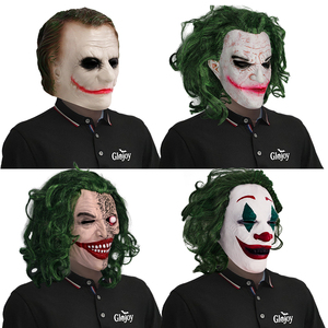 Maschera in lattice horror stile <span class=keywords><strong>Joker</strong></span> per Halloween, casa stregata, escape room, personalizzabile - Product Image 3