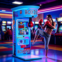 Équipement de jeu simple d'entretien pour les exploitants d'arcades et machine de boxe pour un fonctionnement stable et un commerce de divertissement quotidien