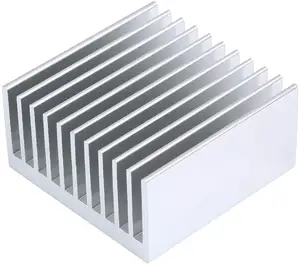 CNC machined aluminum profile processing heat sink for power amplifier